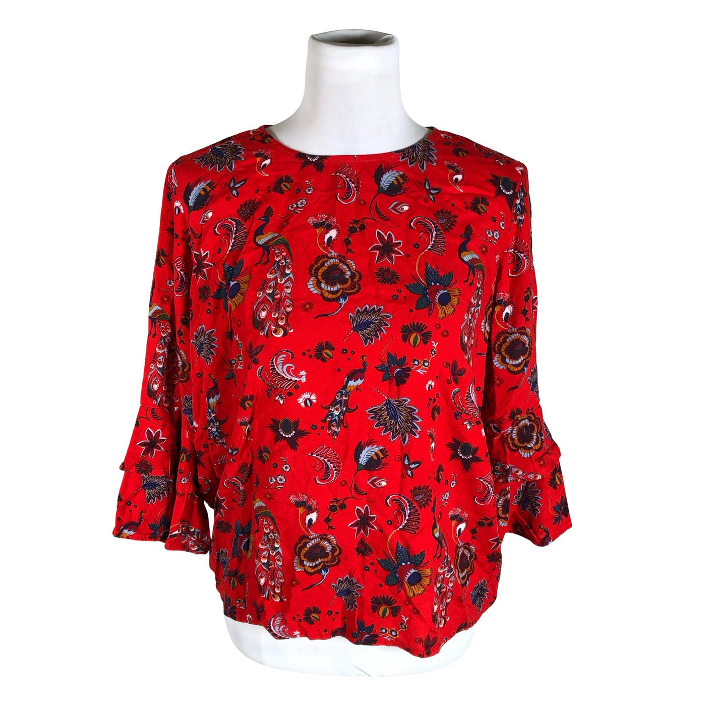 Unisex Tom Tailor - Pluus, suurus 38 - Punane (1)