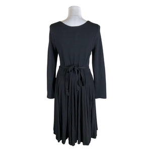 Unisex Nanso - Trikotaažist kleit, suurus 38 - Must (2)
