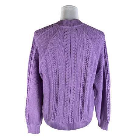 Unisex Alpa - Kardigan, suurus 38 - Lilla (2)