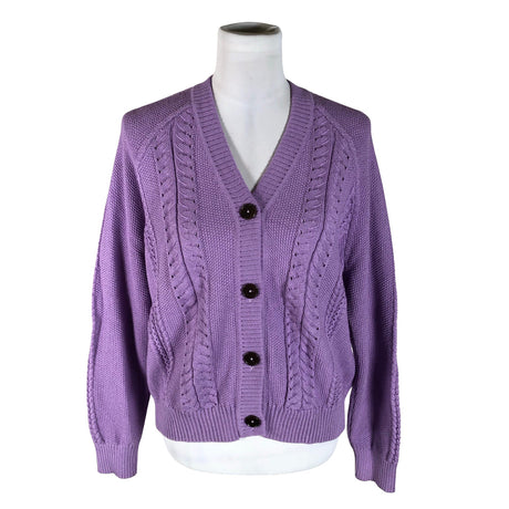 Unisex Alpa - Kardigan, suurus 38 - Lilla ()
