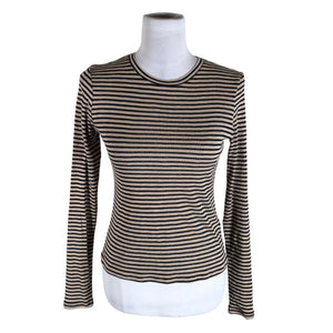 Unisex Lindex - Trikotaažist pluus, suurus 36 - Pruun (1)
