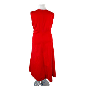 Unisex COS - Trikotaažist kleit, suurus 40 - Punane (2)