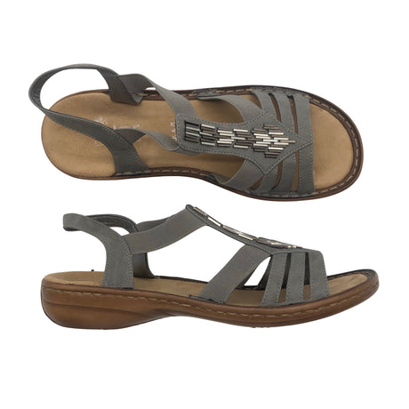 Unisex Rieker - Rihmikud, suurus 41 - Hall ()