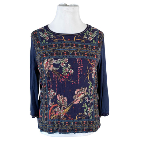 Unisex Desigual - Trikotaažist pluus, suurus 44 - Sinine ()