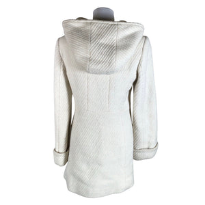 Unisex Guess - Villane mantel, suurus 38 - Looduslik valge (2)