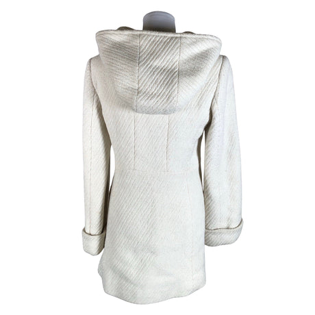 Unisex Guess - Villane mantel, suurus 38 - Looduslik valge (2)