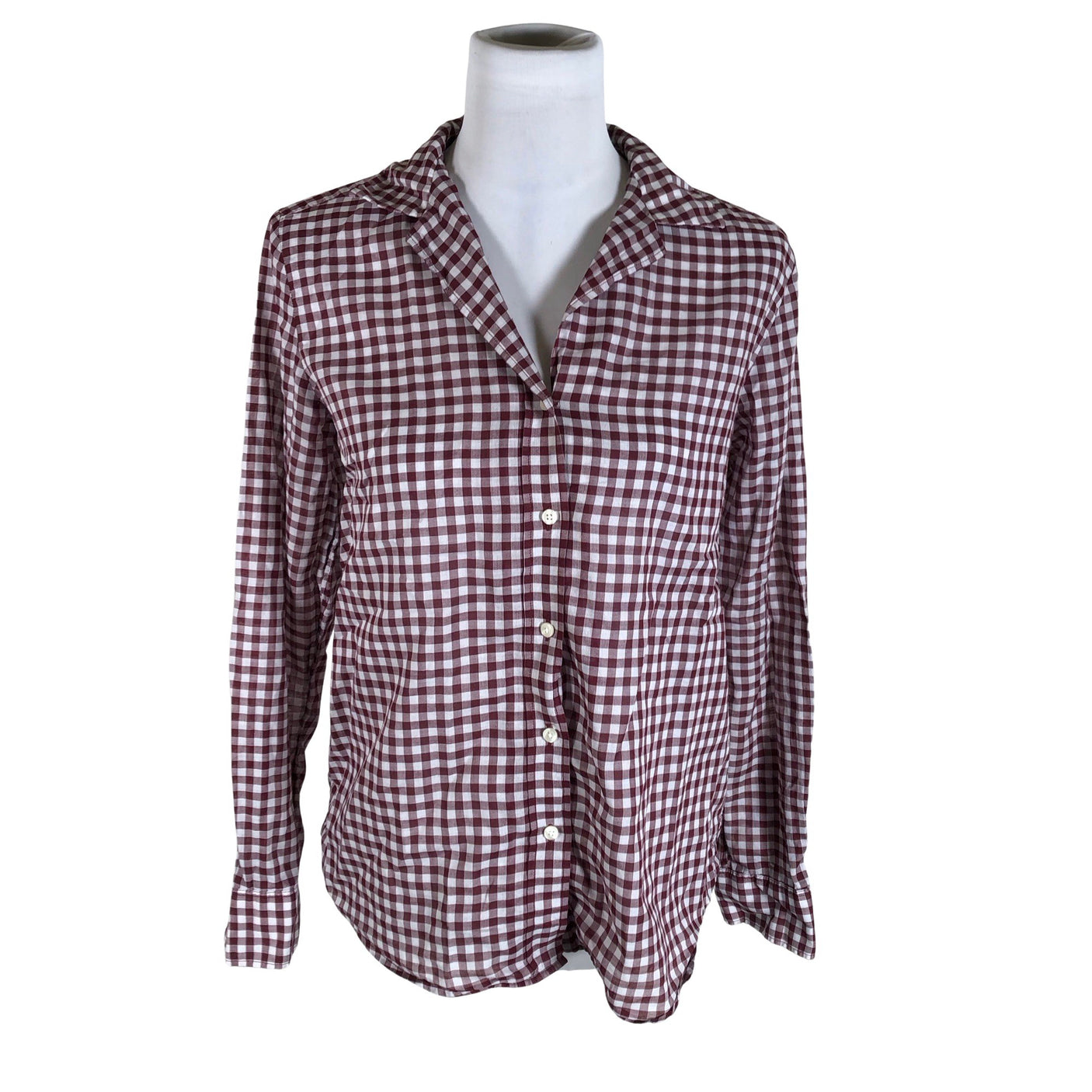 Unisex Gant - Pluus, suurus 40 - Veinipunane (1)