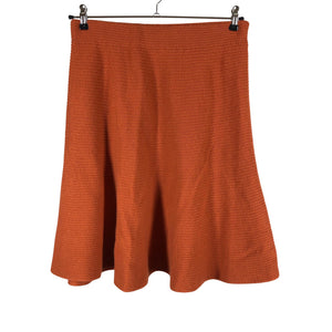 Unisex Benetton - Kootud seelik, suurus 40 - Oranž (1)