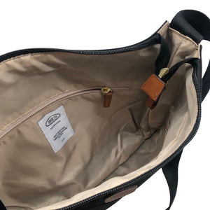 Unisex Bric's - Õlakott, suurus Maxi - Must (2)
