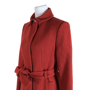 Unisex Hugo Boss - Villane mantel, suurus 40 - Punane (3)