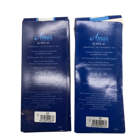 Unisex Amar - Sukkpüksid, õhukesed, suurus 44 - Must (2)