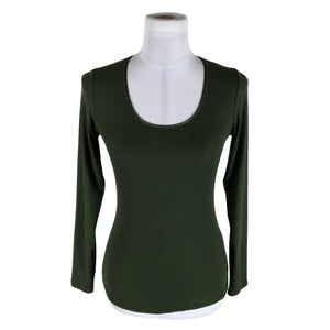 Unisex Uniqlo - Trikotaažist pluus, suurus 38 - Roheline (1)