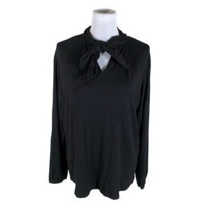 Unisex me&i - Trikotaažist pluus, suurus 40 - Must (1)