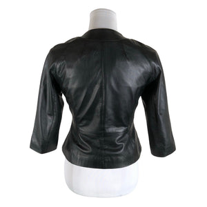 Unisex Andiata - Nahktagi, suurus 34 - Must (2)