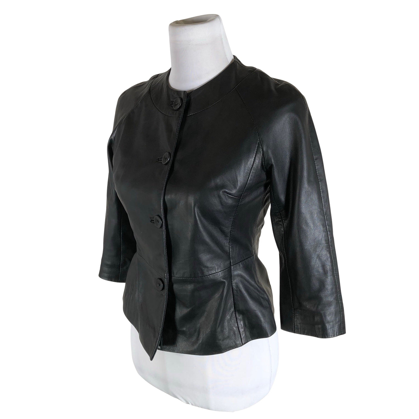 Unisex Andiata - Nahktagi, suurus 34 - Must (3)