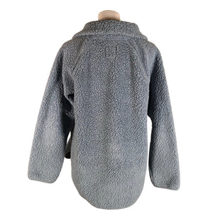 Unisex Blue Sportswear - Kunstkarusnahast mantel, suurus 38 - Helesinine (2)
