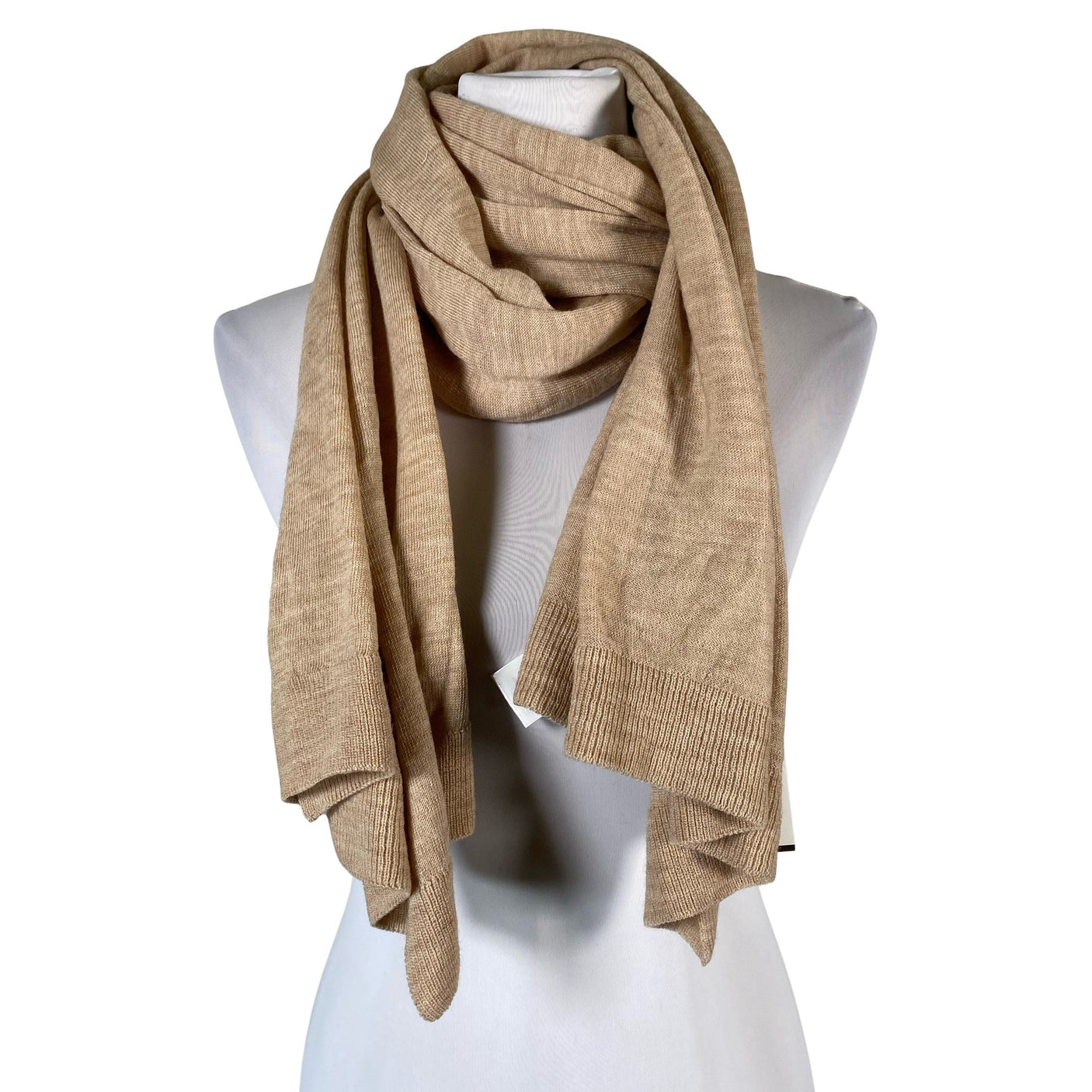 Unisex A+more - Õhuke sall, suurus Maxi - Beige (1)