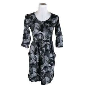 Unisex Marimekko - Trikotaažist kleit, suurus 36 - Must (1)