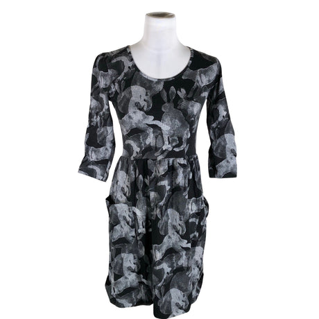 Unisex Marimekko - Trikotaažist kleit, suurus 36 - Must ()