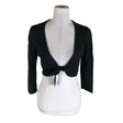 Unisex s.Oliver - Kootud boolero, suurus 38 - Must ()