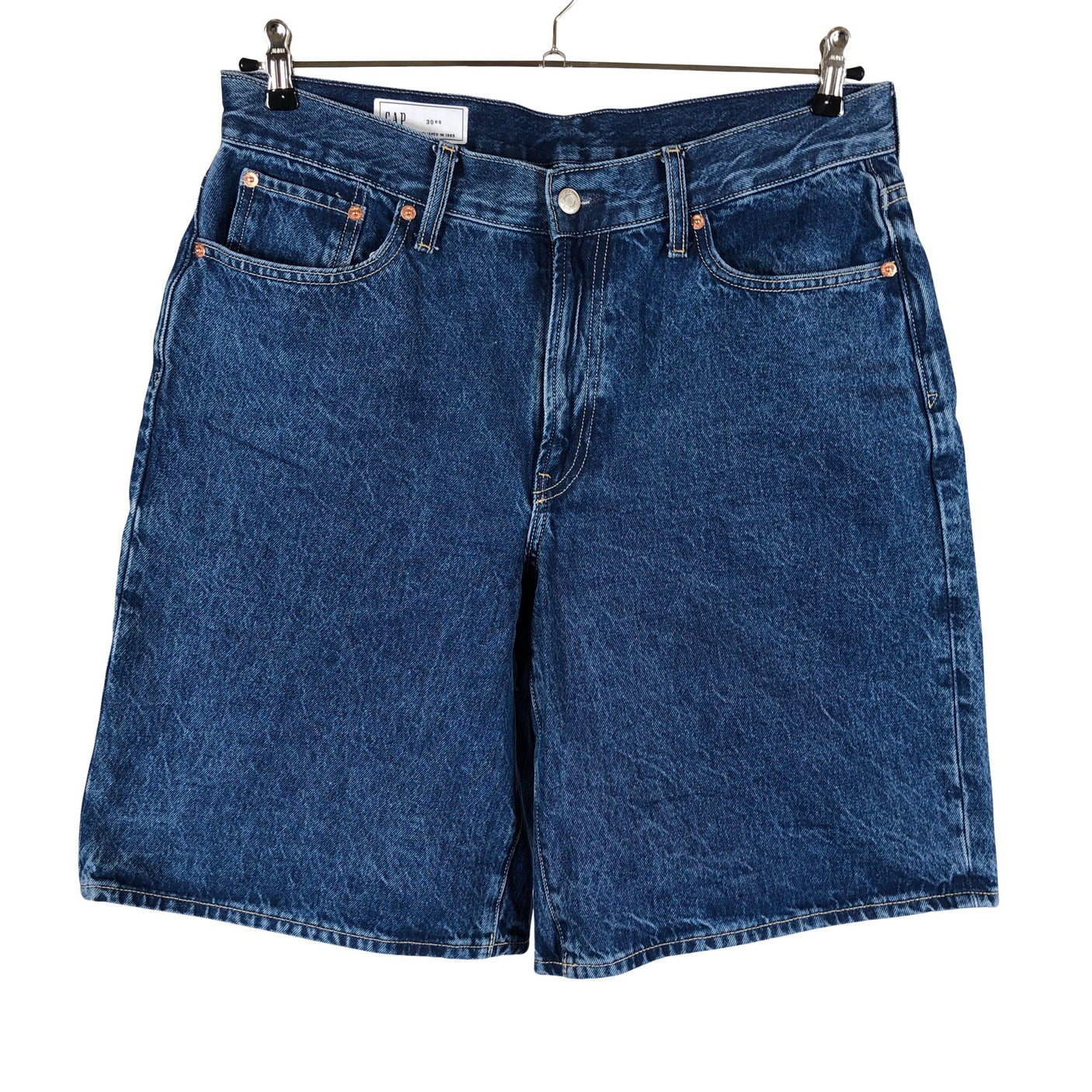 Unisex Gap - Teksast lühikesed püksid, suurus W30 - Sinine (1)
