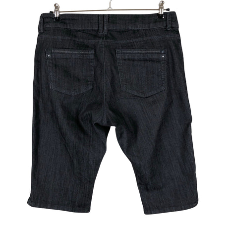 Unisex Lee - Teksast poolpikad püksid, suurus 46 - Hall (2)
