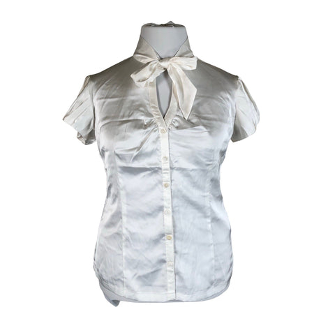 Unisex Avenue - Lühikeste käistega pluus, suurus 42 - Valge ()