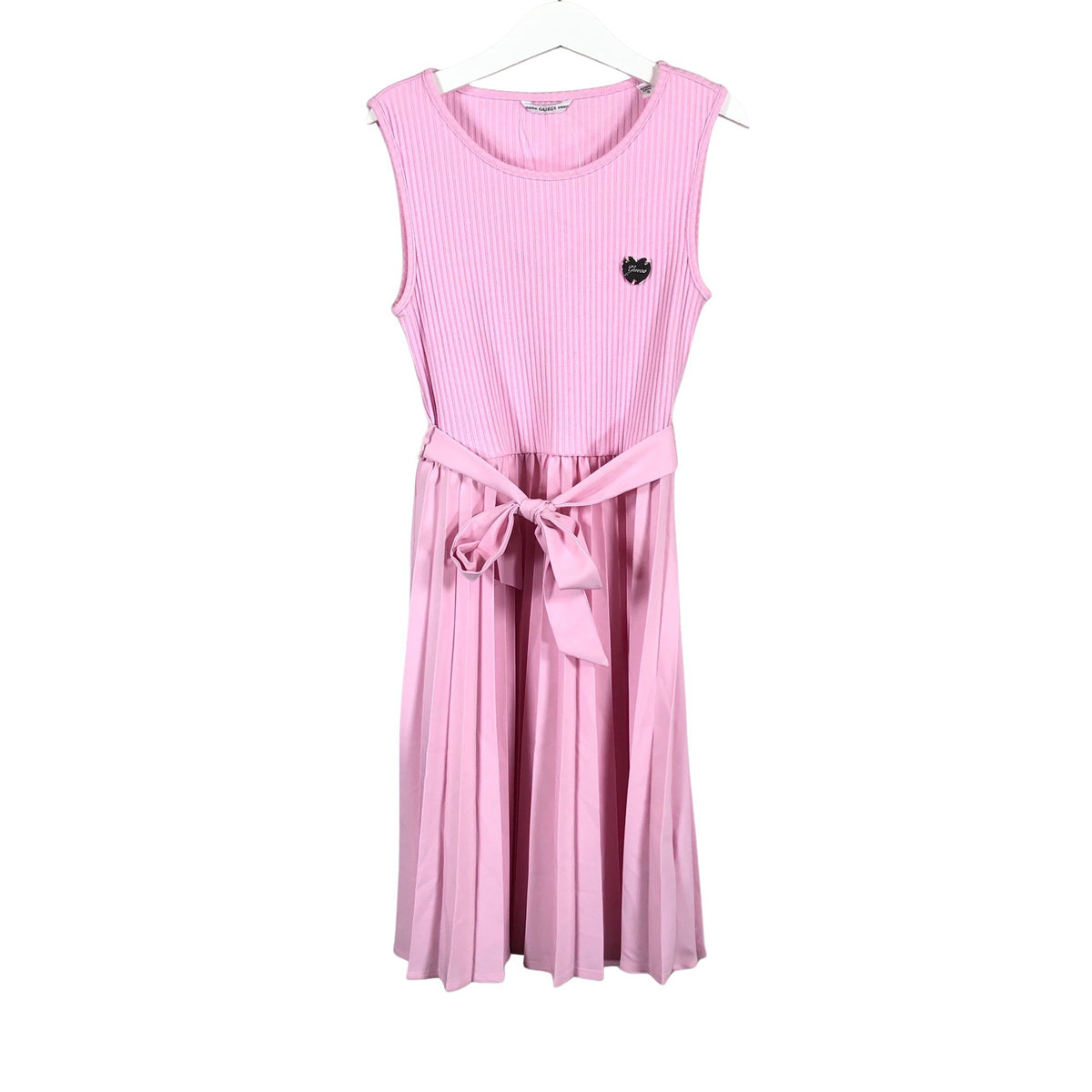 Unisex Guess - Trikotaažist kleit, suurus 134 - 140 - Heleroosa (1)