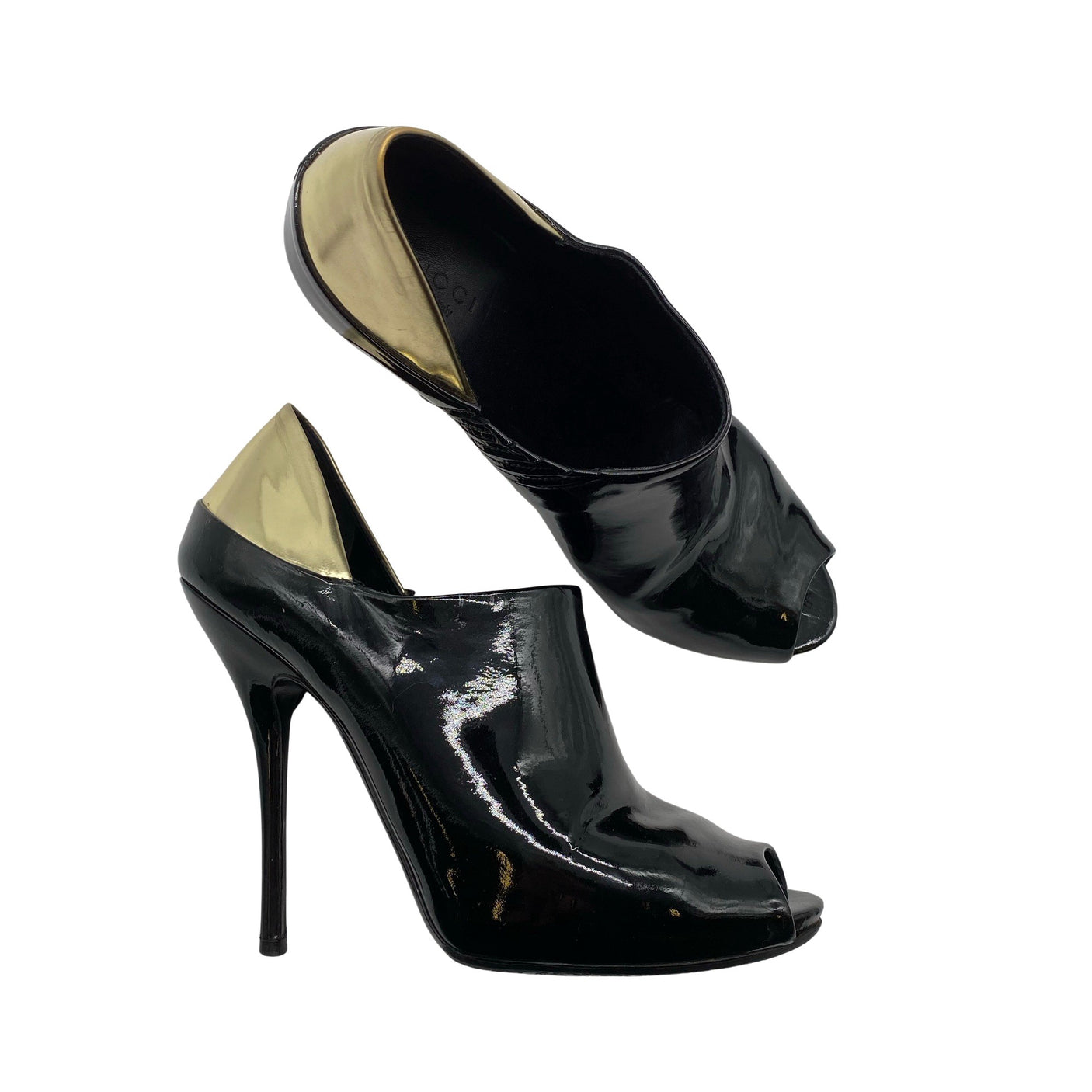 Unisex Gucci - Lahtise ninaga kontsakingad, suurus 38 - Must (1)