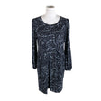 Unisex Nanso - Trikotaažist kleit, suurus 38 - Sinine ()