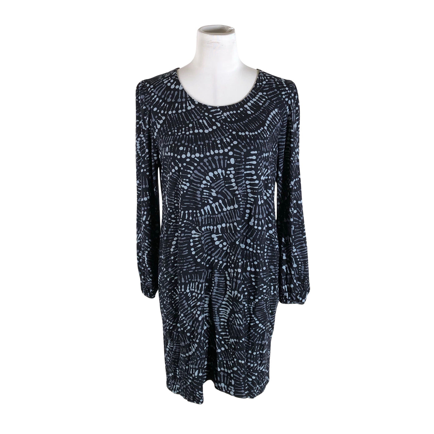 Unisex Nanso - Trikotaažist kleit, suurus 38 - Sinine (1)