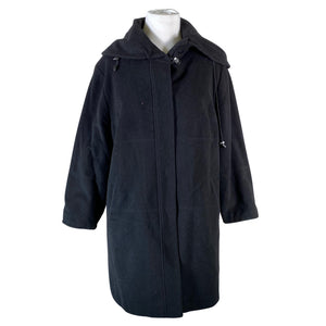 Unisex Bellandi - Villane mantel, suurus 48 - Must (1)