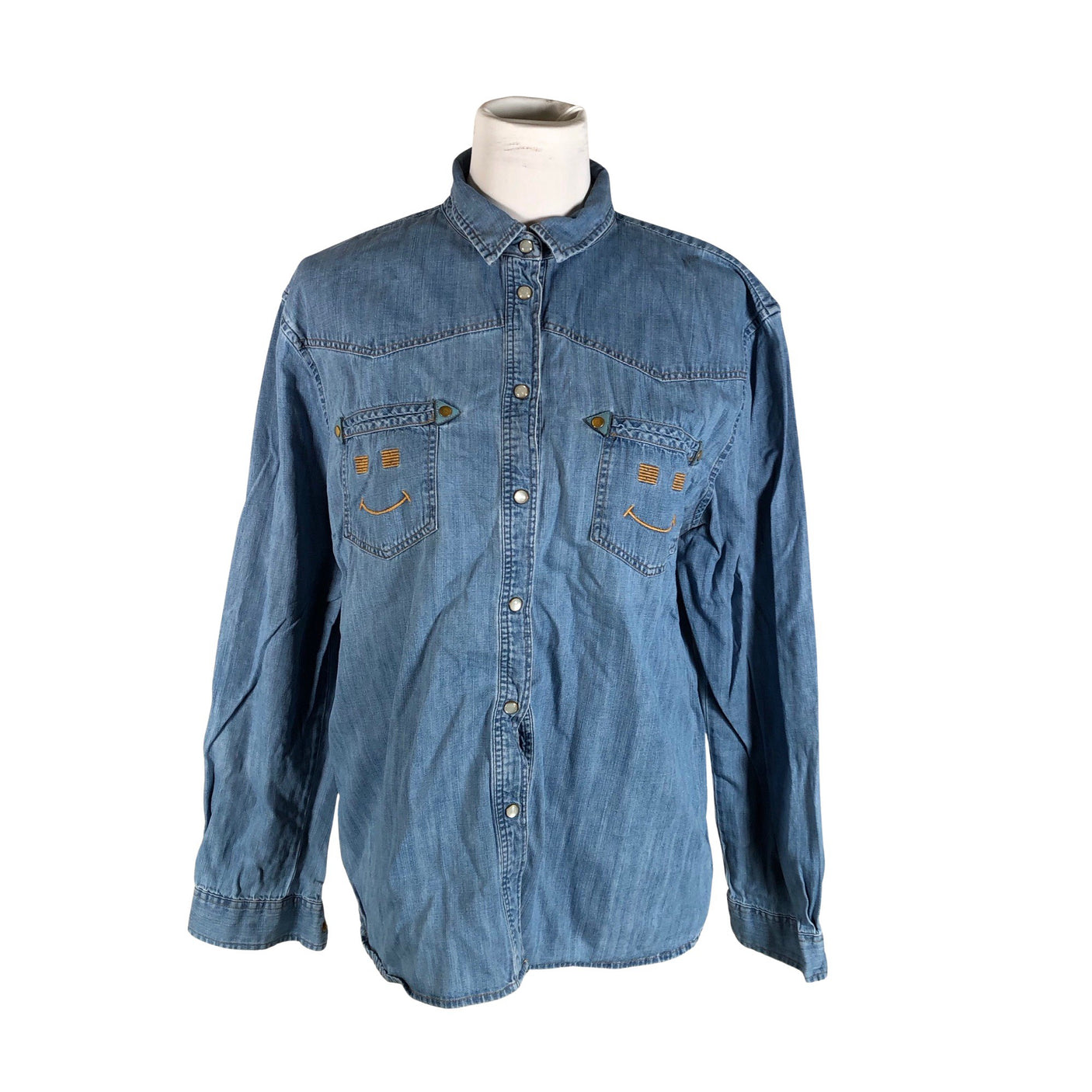 Unisex Billebeino - Teksasärk, suurus 40 - Sinine (1)