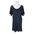 Unisex Lindbergh - Trikotaažist tuunika, suurus 38 - Sinine ()