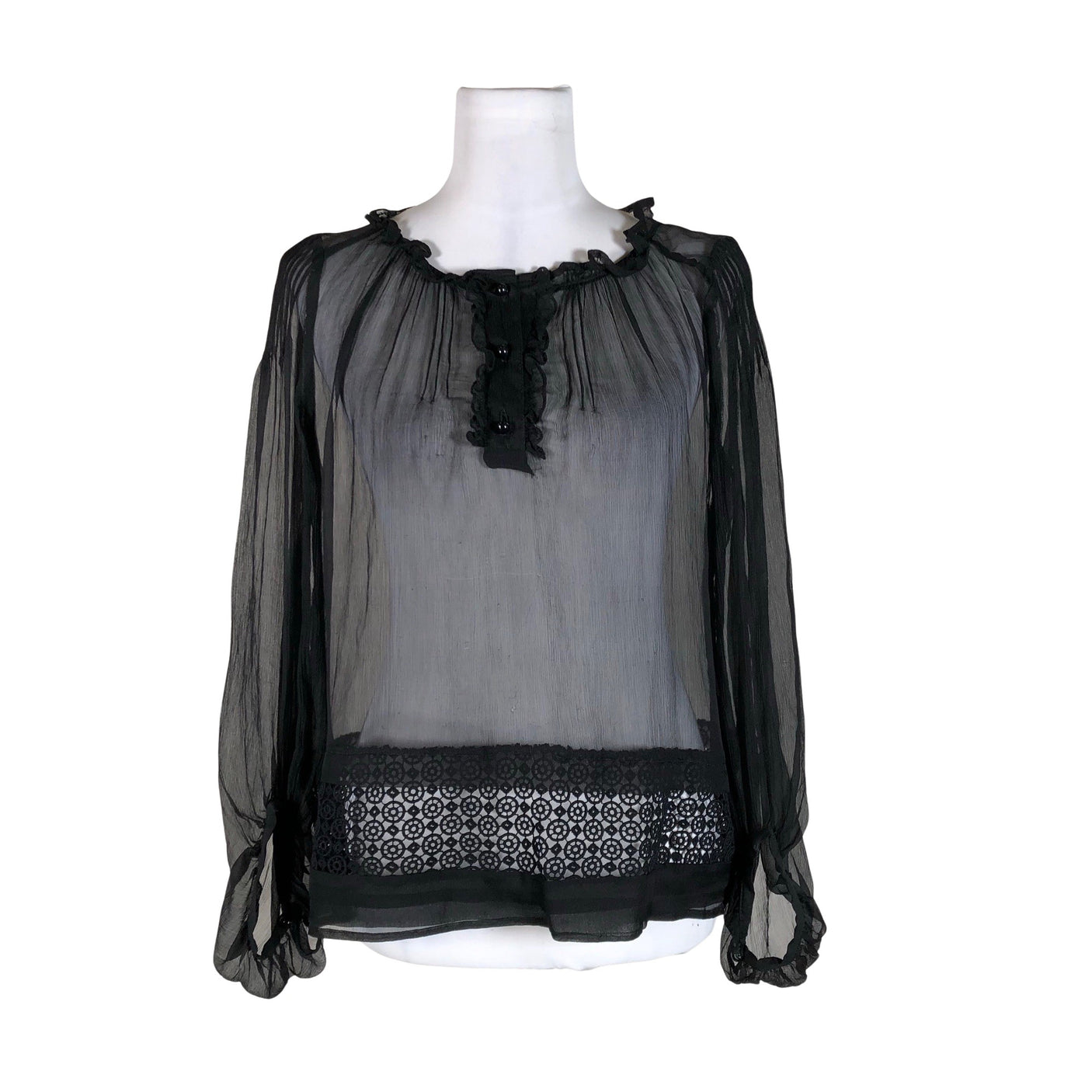 Unisex Max&Co - Pluus, suurus 40 - Must (1)