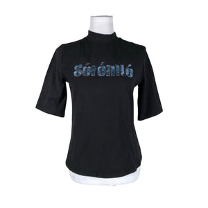 Unisex Lindex - T-särk, suurus 38 - Must (1)