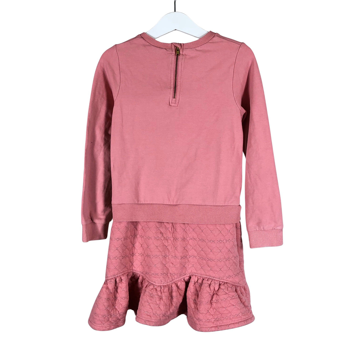 Unisex Polarn O. Pyret - Dressikangast kleit, suurus 110 - 116 - Heleroosa (2)
