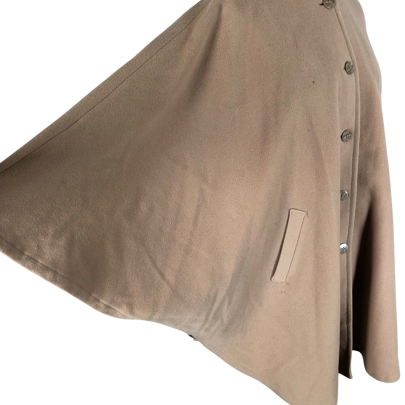 Unisex Handmade - Villane mantel, suurus 44 - Pruun (3)