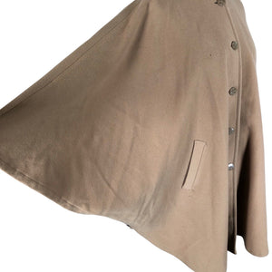 Unisex Handmade - Villane mantel, suurus 44 - Pruun (3)