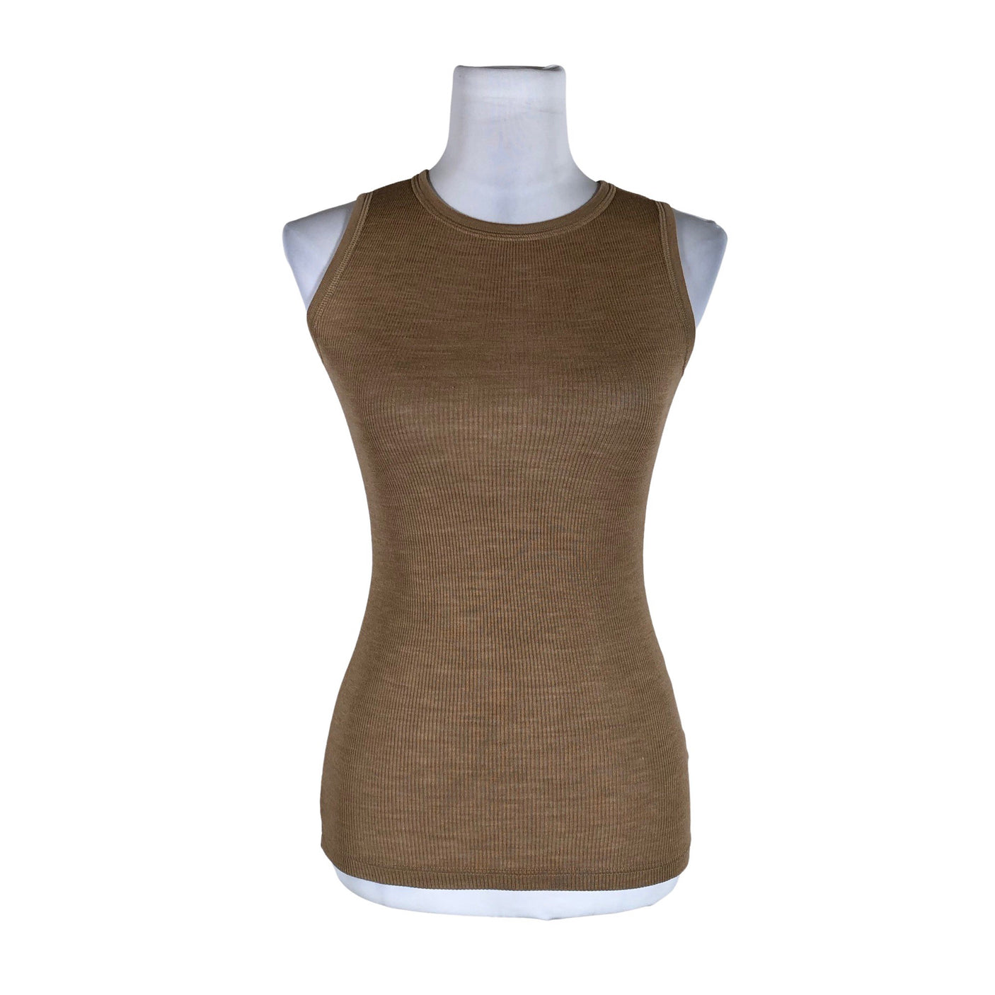 Unisex Dilling - Trikotaažist topp, suurus 36 - Pruun (1)