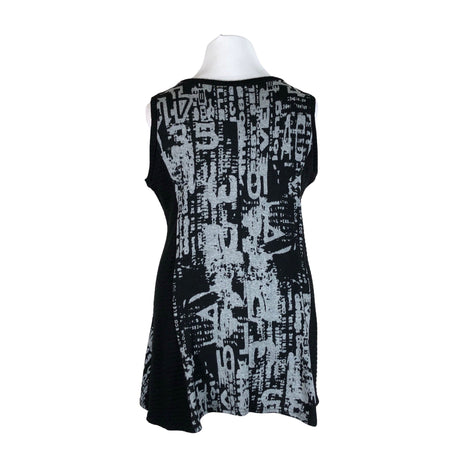 Unisex Bloomit - Kootud tuunika, suurus 44 - Must (2)