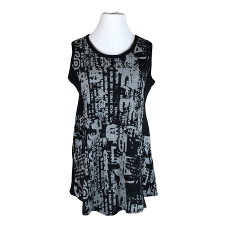 Unisex Bloomit - Kootud tuunika, suurus 44 - Must ()