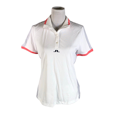 Unisex J.Lindeberg - Spordisärk, lühikesed käised, suurus 40 - Valge ()