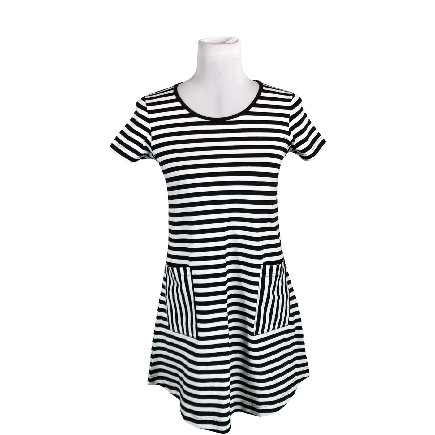 Unisex NOSH - Trikotaažist tuunika, suurus 32 - Must (1)