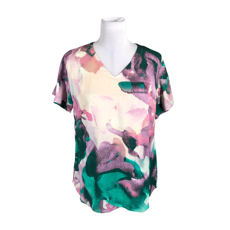 Unisex NOSH - Lühikeste käistega pluus, suurus 36 - Roheline ()