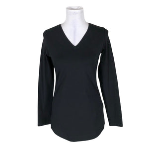 Unisex NOSH - Trikotaažist pluus, suurus 32 - Must (1)