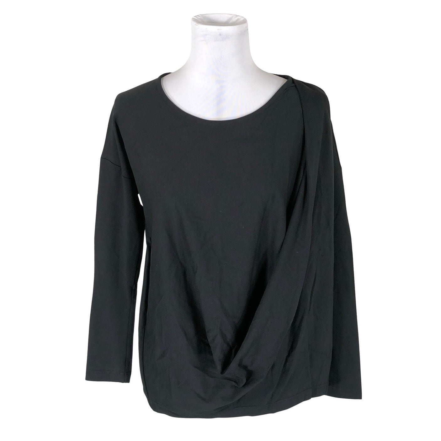 Unisex NOSH - Trikotaažist pluus, suurus 36 - Must (1)