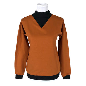 Unisex NOSH - Dressikangast pluus, suurus 32 - Pruun (1)