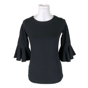Unisex NOSH - Trikotaažist pluus, suurus 32 - Must (1)