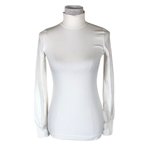 Unisex NOSH - Trikotaažist pluus, suurus 32 - Valge (1)